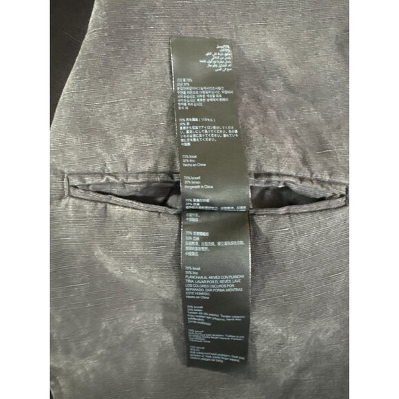 Allsaint Vaga Unstructured Blazer size 42 color Washed black NWT mspr $350 - Picture 8 of 12